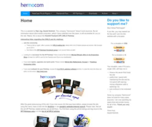Hermocom.com(Home) Screenshot