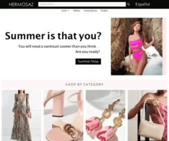 Hermosaz.com(Fashion, Beauty and Style) Screenshot