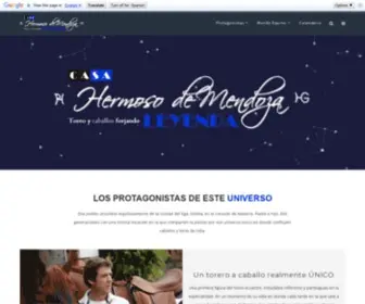 Hermosodemendoza.net(Casa Hermoso de Mendoza) Screenshot
