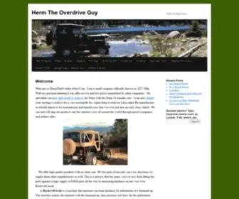 Hermtheoverdriveguy.com(Herm The Overdrive Guy) Screenshot