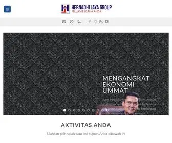 Hernadhijaya.co.id(Peluang Usaha Anda) Screenshot