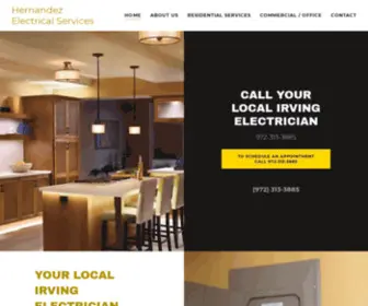 Hernandezelectrical.com(Hernandez Electrical Services) Screenshot