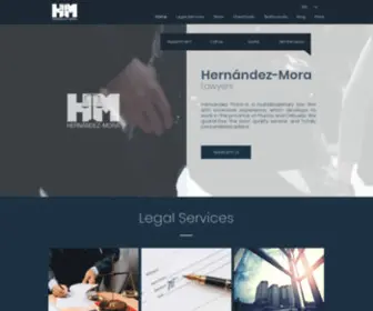 Hernandezmora.com(Despacho de abogados Murcia) Screenshot