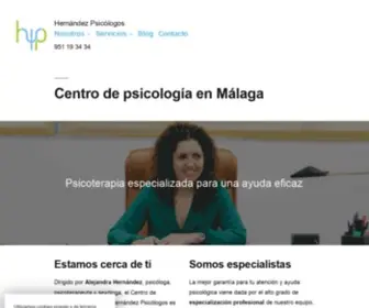 Hernandezpsicologos.es(Centro de Psicología) Screenshot