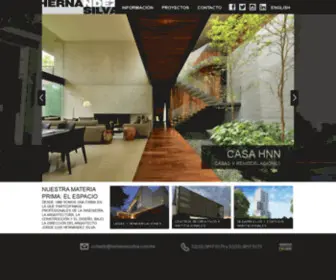 Hernandezsilva.com.mx(Hernandez Silva Arquitectos) Screenshot