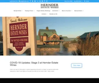 Hernder.com(Hernder Estate Wines) Screenshot