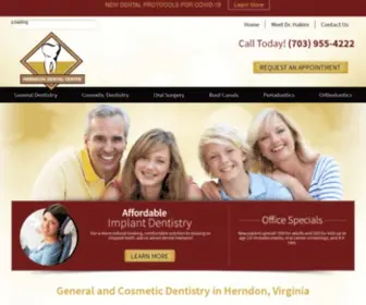 Herndondentalcenter.com(Herndon Dental Center) Screenshot