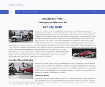 Herndontowtruck.com(Herndon Tow Truck) Screenshot