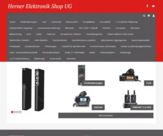 Herner-Elektronik-Shop.de(Website im Bau) Screenshot