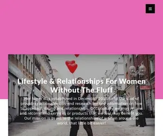 Hernorm.com(Lifestyle & Relationships For Women Without The Fluff) Screenshot