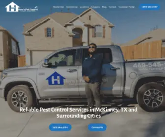 Hernspc.com(Pest Control McKinney) Screenshot