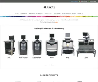 Hero.ca(HERO Products Group) Screenshot