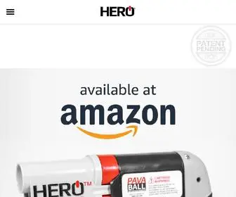 Hero.us.com(HERO Defense Systems LLC) Screenshot