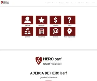 Herobarf.mx(HERO barf) Screenshot