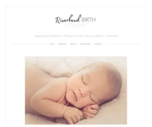 Herobirthservices.com(Orange County & Long Beach Doula) Screenshot