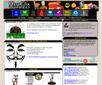 Heroclixworld.com(HeroClix World) Screenshot