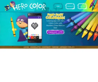 Herocolor.com(HeroColor) Screenshot