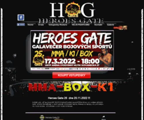 Heroes-Gate.cz(Heroes Gate) Screenshot
