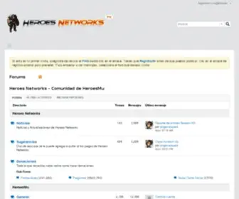 Heroes-Networks.com(HNHeroes Networks) Screenshot
