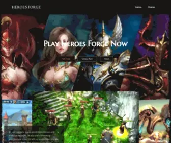 Heroesforge.app(Join the war now) Screenshot