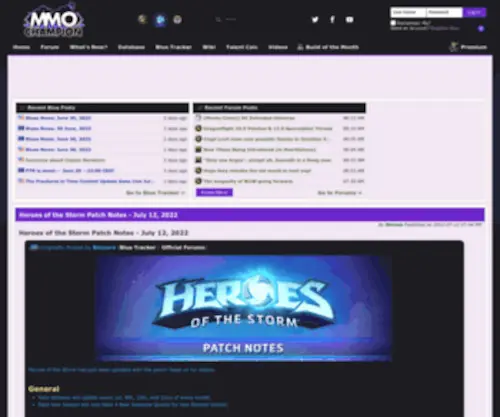 Heroesnexus.com(Heroes of the Storm News & HotS Updates) Screenshot