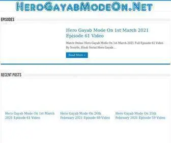 Hero Gayab Mode On Sab Tv Hindi Series Watch Full Episodes Online