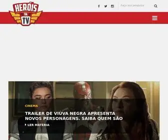 Heroisdateve.com.br(Heróis da TV) Screenshot