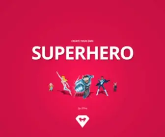 Heroized.com(Create Your Own Superhero for Free) Screenshot