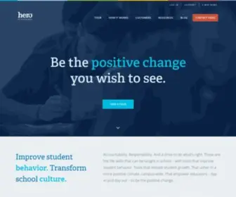 Herok12.com(Student Behavior Management Applications for Schools) Screenshot