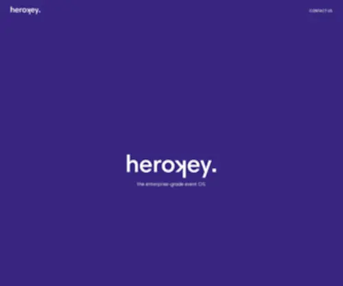 Herokey.com(Event OS) Screenshot