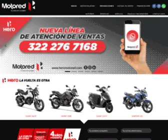 Heromotored.com(Es Hero en Colombia) Screenshot