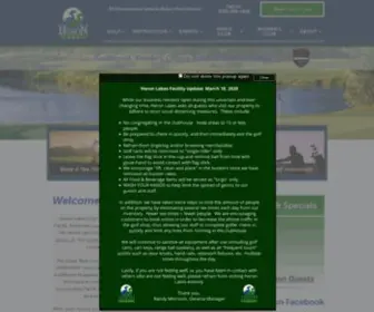 Heronlakesgolf.com(Portland Oregon Golf Course) Screenshot