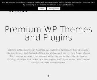 Heroplugins.com(Premium WordPress themes and plugins) Screenshot