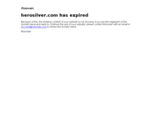 Herosilver.com(Herosilver) Screenshot