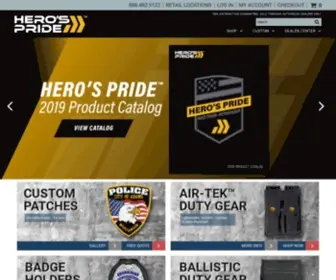 Herospride.com(Hero’s pride) Screenshot