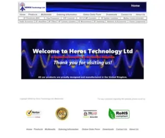 Herostechnology.co.uk(Heros Technology Ltd Website Index) Screenshot