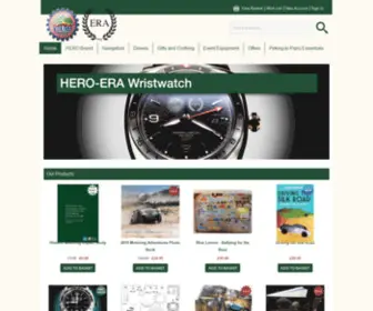 HeroStore.eu(HERO Store Where classic car enthusiasts shop online) Screenshot