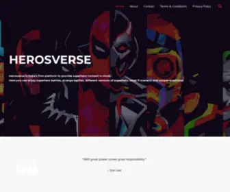 Herosverse.com(Home) Screenshot