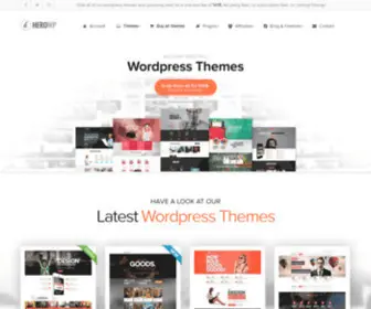 Herowp.com(Buy Premium Worpdress Themes. Tune up your old wordpress website. Freebies) Screenshot