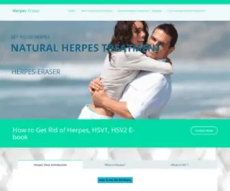 Herpes-Eraser.com(How to Get Rid of Herpes) Screenshot