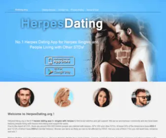 Herpesdating.org(No.1 Herpes Dating App for Singles with Herpes and Other STDs) Screenshot