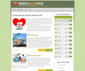 Herpesdatingsites.biz(Top 10 Herpes Dating Sites 2014) Screenshot