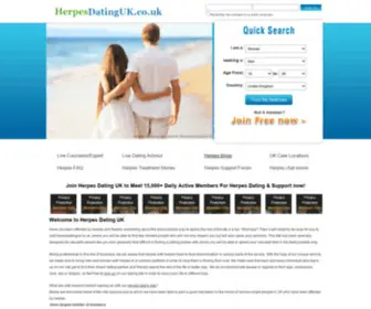 Herpesdatinguk.co.uk(Herpes Dating UK) Screenshot