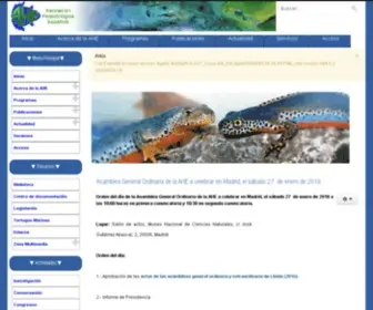 Herpetologica.es(Asociación Herpetológica) Screenshot