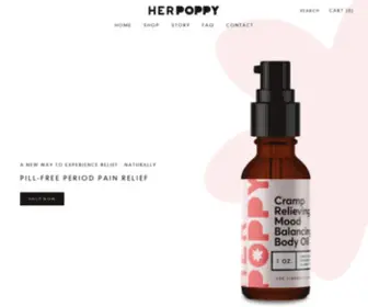 Herpoppy.com(Her Poppy) Screenshot