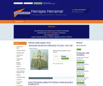 Herrajesherramar.com.ar(Proveedor Integral de Herrajes) Screenshot