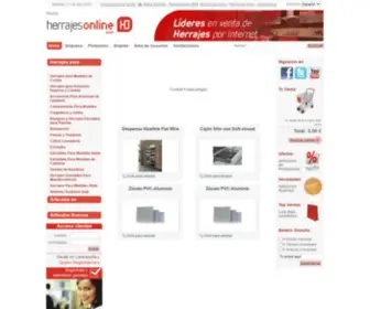 Herrajesonline.com(HERRAJES ONLINE) Screenshot