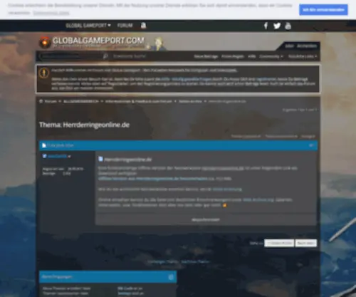 Herrderringeonline.de(Eine funktionsfähige Offline) Screenshot