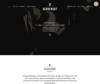 Herrengutbarbershop.de(Herrengut Barbershop) Screenshot