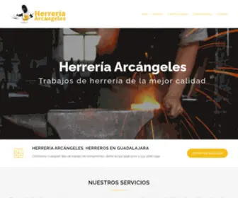 Herreriaarcangeles.com.mx(Herrería) Screenshot